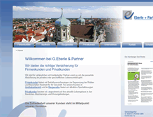Tablet Screenshot of eberle-partner.de